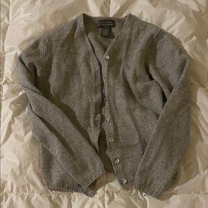 Banana Republic Gray Cardigan Sweater